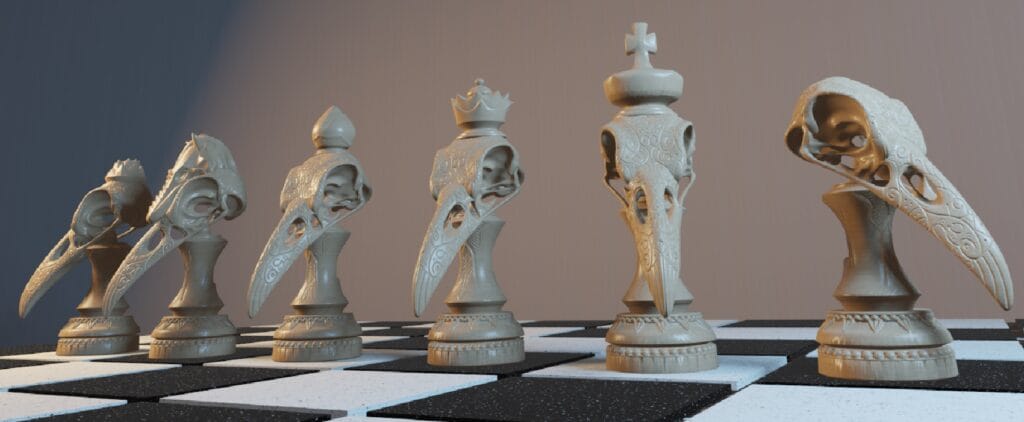 Coven Gothic Chess Set