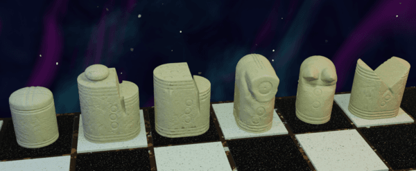 Sandomierz Chess Set Digital Files STL for 3D Printing